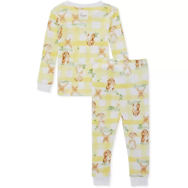 Burt's Bees Baby Baby Boys' Pajamas, Tee and Pant 2-Piece Pj Set, 100% Organic Cotton