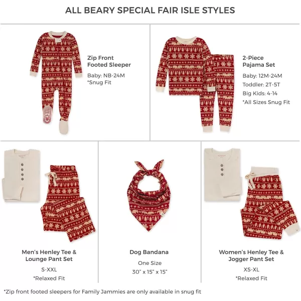 Burt's Bees Baby Baby Girls' Family Jammies Matching Holiday Organic Cotton Pajamas