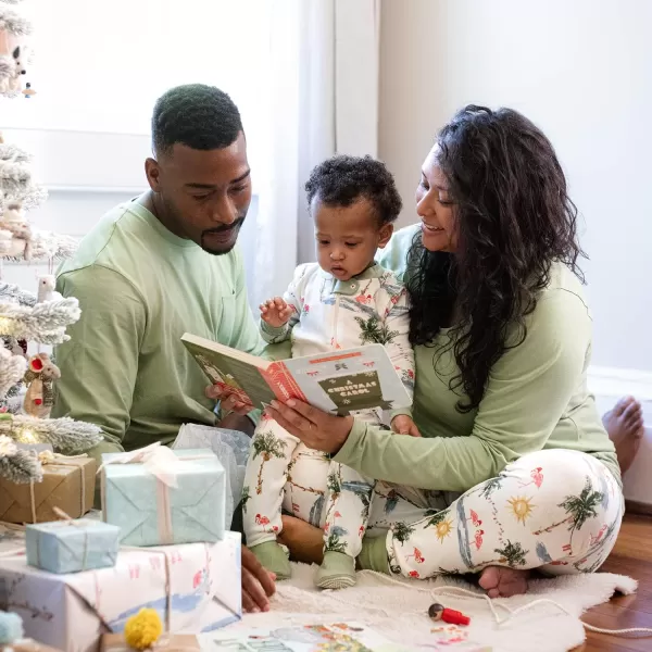 Burt's Bees Baby Baby Girls' Family Jammies Matching Holiday Organic Cotton Pajamas