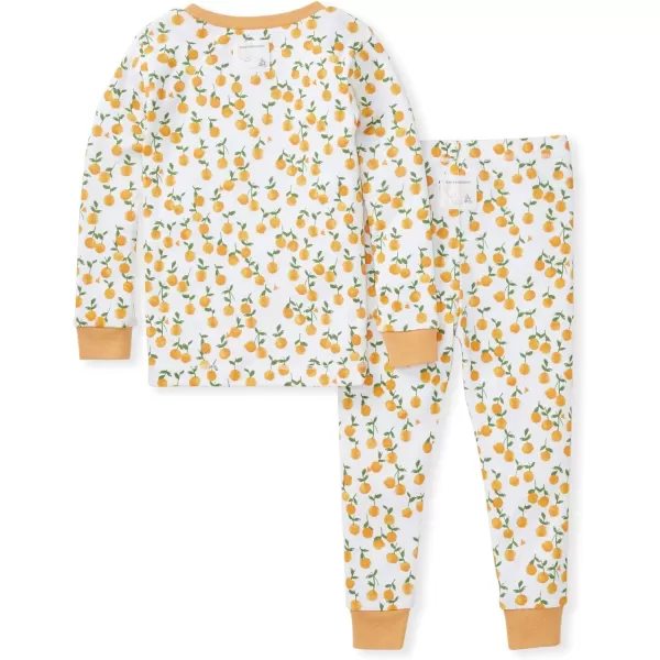 Burt's Bees Baby Baby Girls' Pajamas, Tee and Pant 2-Piece Pj Set, 100% Organic Cotton