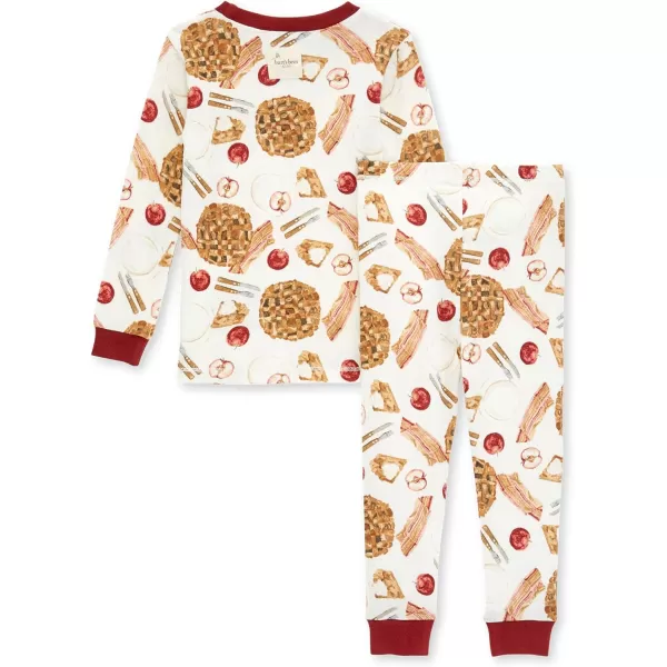 Burt's Bees Baby Baby Girls' Pajamas, Tee and Pant 2-Piece Pj Set, 100% Organic Cotton