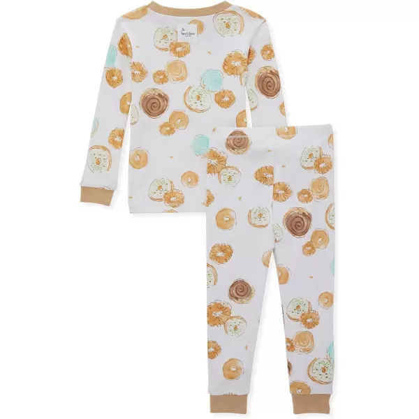 Burt's Bees Baby Baby Girls' Pajamas, Tee and Pant 2-Piece Pj Set, 100% Organic Cotton