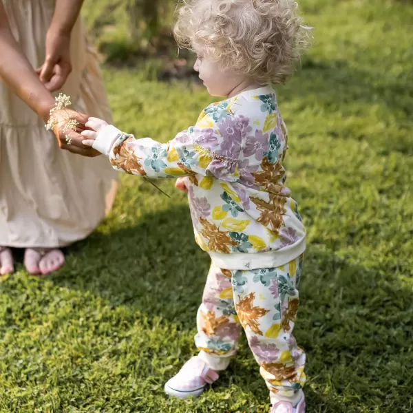 Burt's Bees Baby Baby Girls' Top and Pant Set, Tunic and Leggings Bundle, 100% Organic Cotton