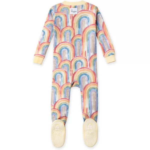 Burt's Bees Baby Girls Pajamas, Zip Front Non-slip Footed Pjs, 100% Organic Cotton and Toddler Sleepers