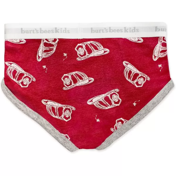 Burt's Bees Baby Toddler Boys' Underwear, Organic Cotton, Tag-Free Comfort Briefs