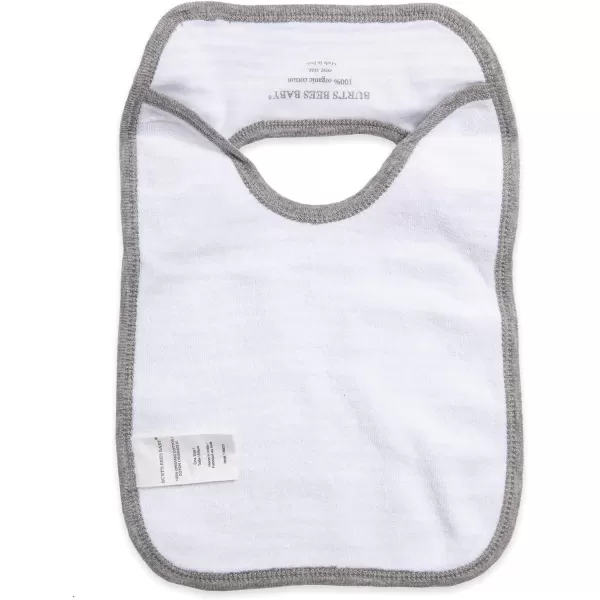 Burt's Bees Baby Unisex Baby Bibs, Lap-shoulder Drool Cloths, 100% Organic Cotton With Absorbent Terry Towel BackingBibs