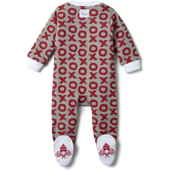 Burt's Bees Baby baby-boys Sleep and Play Pjs, 100% Organic Cotton One-piece Zip Front Romper Jumpsuit Pajamas