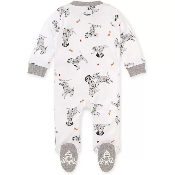 Burt's Bees Baby baby-boys Sleep and Play Pjs, 100% Organic Cotton One-piece Zip Front Romper Jumpsuit Pajamas