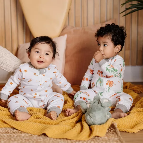 Burt's Bees Baby baby-girls Baby Girls Sleep and Play PjsBaby and Toddler Sleepers