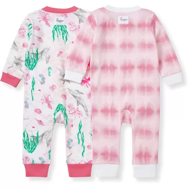 Burt's Bees Baby baby-girls Baby Girls Sleep and Play PjsBaby and Toddler Sleepers