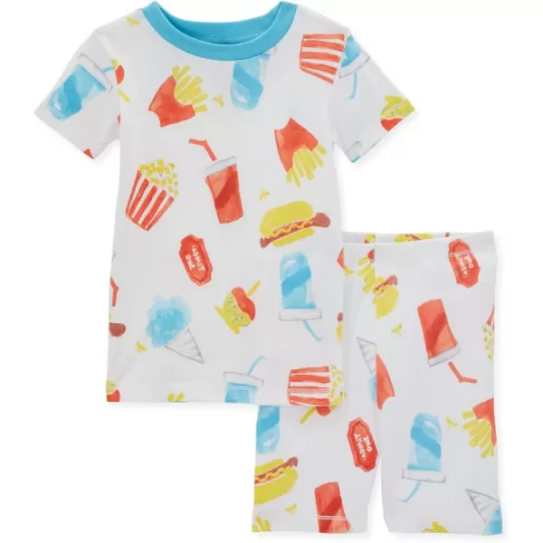 Burt's Bees Baby Baby Boys' Pajamas, Tee and Pant 2-Piece Pj Set, 100% Organic Cotton