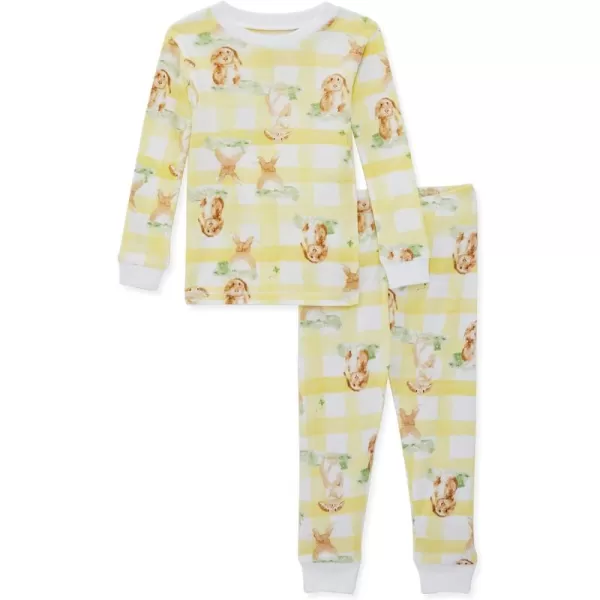 Burt's Bees Baby Baby Boys' Pajamas, Tee and Pant 2-Piece Pj Set, 100% Organic Cotton