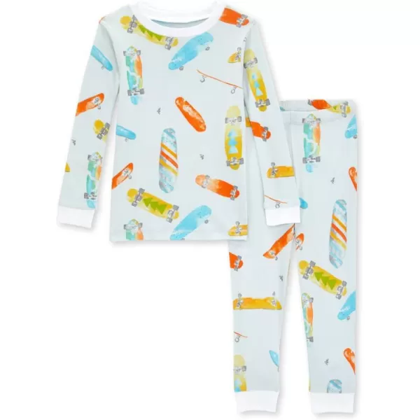 Burt's Bees Baby Baby Boys' Pajamas, Tee and Pant 2-Piece Pj Set, 100% Organic Cotton