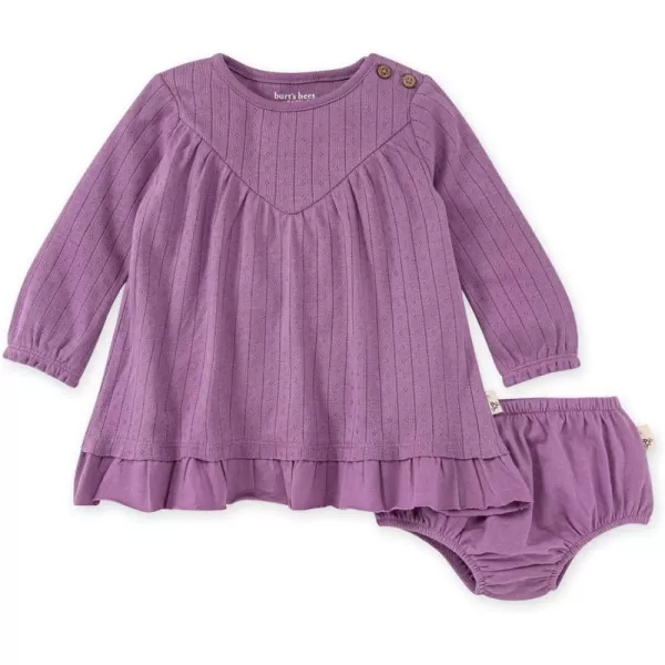 Burt's Bees Baby Baby Girls' Dress, Infant &amp; Toddler, Short &amp; Long-Sleeve, 100% Organic Cotton