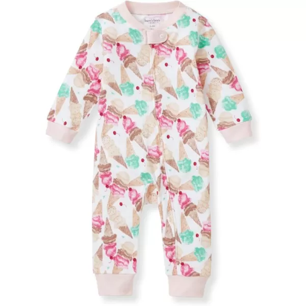 Burt's Bees Baby baby-girls Baby Girls Sleep and Play PjsBaby and Toddler Sleepers