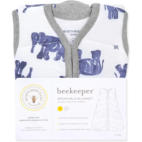 Burt's Bees Baby Infant Wearable Blanket Twinkle Bee Organic Unisex Newborn Clothes Beekeeper