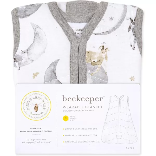 Burt's Bees Baby Infant Wearable Blanket Twinkle Bee Organic Unisex Newborn Clothes Beekeeper