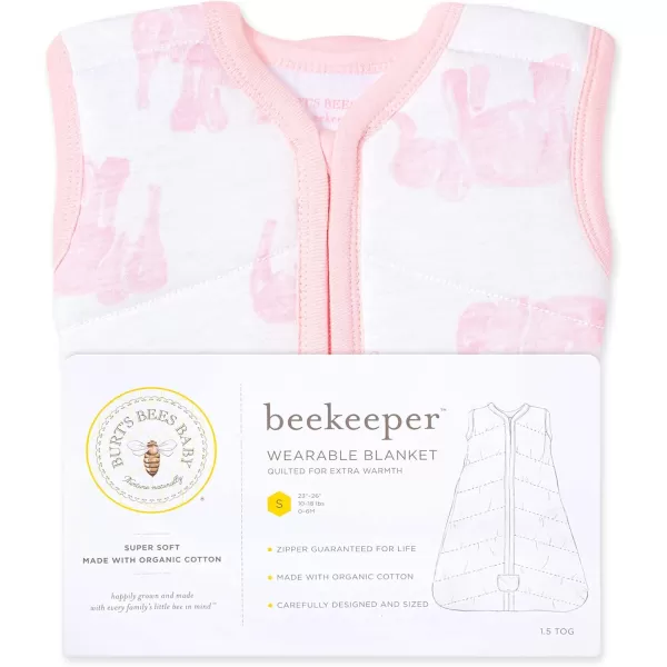 Burt's Bees Baby Infant Wearable Blanket Twinkle Bee Organic Unisex Newborn Clothes Beekeeper