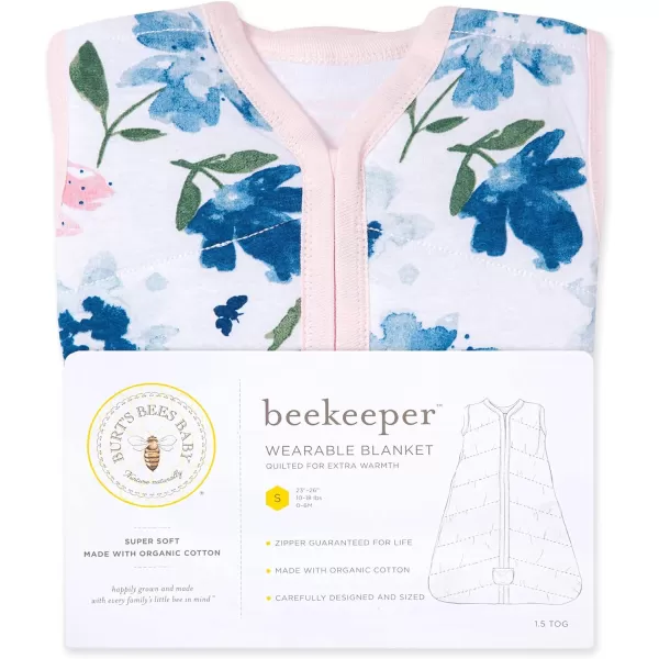 Burt's Bees Baby Infant Wearable Blanket Twinkle Bee Organic Unisex Newborn Clothes Beekeeper