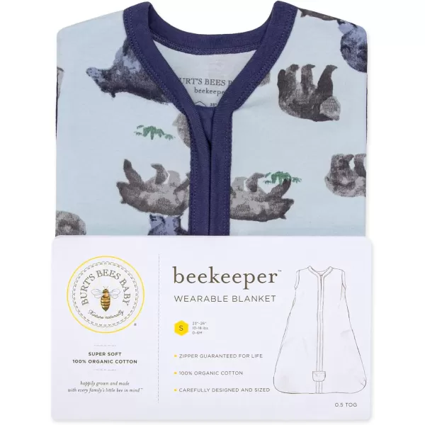 Burt's Bees Baby Infant Wearable Blanket Twinkle Bee Organic Unisex Newborn Clothes Beekeeper