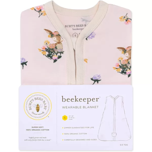 Burt's Bees Baby Infant Wearable Blanket Twinkle Bee Organic Unisex Newborn Clothes Beekeeper