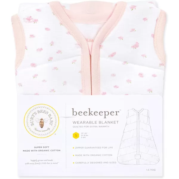 Burt's Bees Baby Infant Wearable Blanket Twinkle Bee Organic Unisex Newborn Clothes Beekeeper