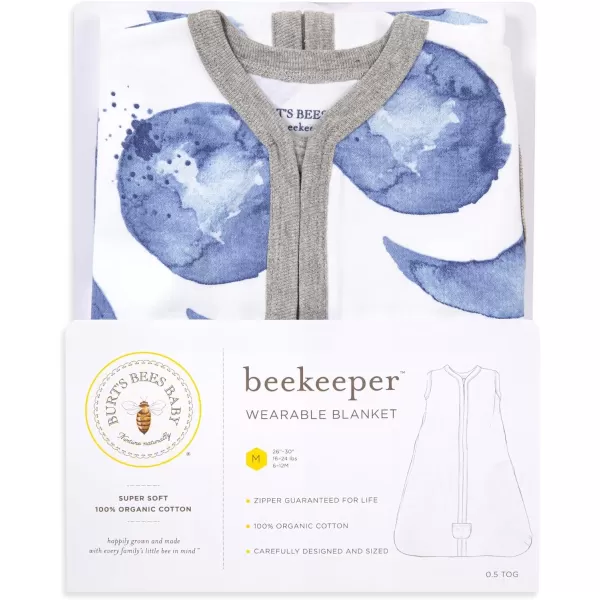 Burt's Bees Baby Infant Wearable Blanket Twinkle Bee Organic Unisex Newborn Clothes Beekeeper