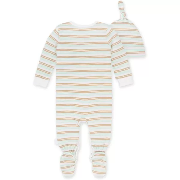 Burt's Bees Baby baby-boys Romper Jumpsuit, 100% Organic Cotton One-piece Short Sleeve Shortall, Long Sleeve Coverall