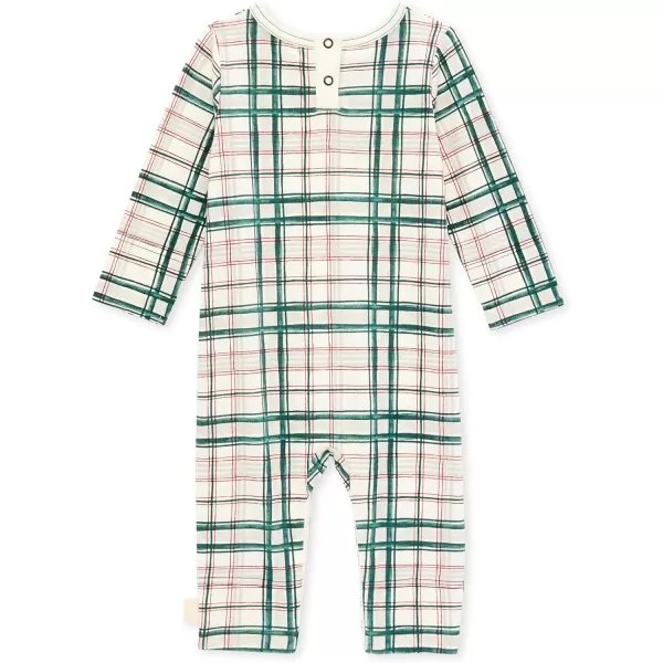 Burt's Bees Baby baby-boys Romper Jumpsuit, 100% Organic Cotton One-piece Short Sleeve Shortall, Long Sleeve Coverall