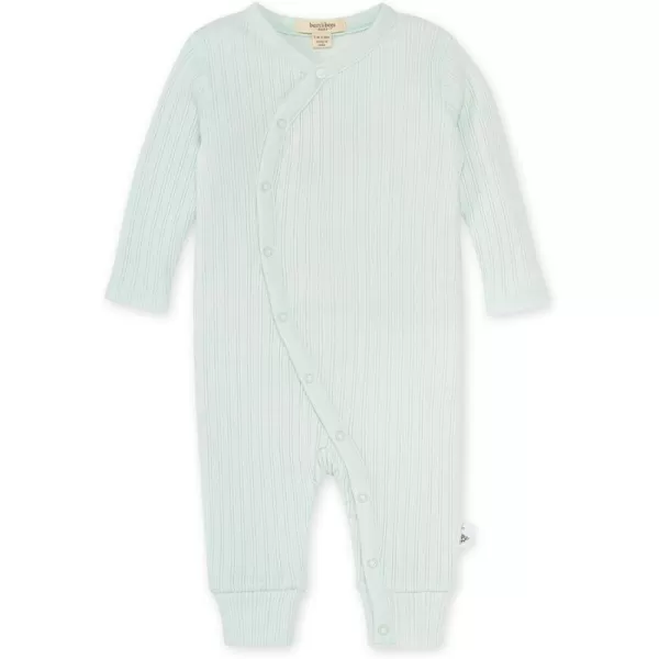 Burt's Bees Baby baby-boys Romper Jumpsuit, 100% Organic Cotton One-piece Short Sleeve Shortall, Long Sleeve Coverall