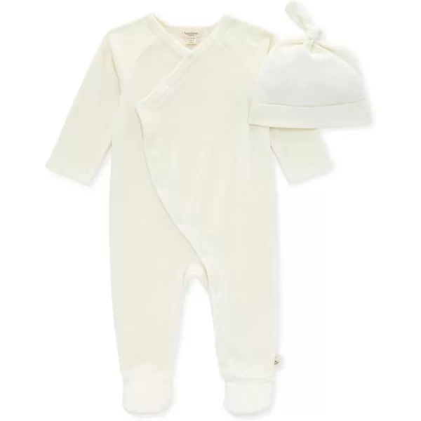 Burt's Bees Baby baby-boys Romper Jumpsuit, 100% Organic Cotton One-piece Short Sleeve Shortall, Long Sleeve Coverall