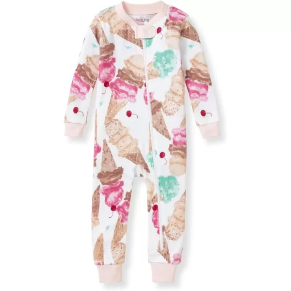 Burt's Bees Baby baby-girls Baby Girls Sleeper PajamasBaby and Toddler Sleepers