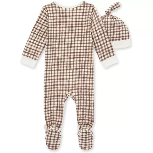 Burt's Bees Baby baby-boys Romper Jumpsuit, 100% Organic Cotton One-piece Short Sleeve Shortall, Long Sleeve Coverall