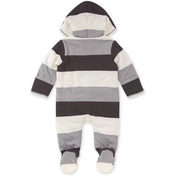 Burt's Bees Baby baby-boys Romper Jumpsuit, 100% Organic Cotton One-piece Short Sleeve Shortall, Long Sleeve Coverall