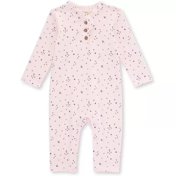 Burt's Bees Baby Romper Jumpsuit, 100% Organic Cotton One-Piece Outfit Coverall