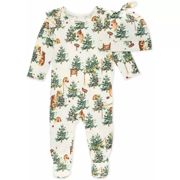 Burt's Bees Baby Romper Jumpsuit, 100% Organic Cotton One-Piece Outfit Coverall