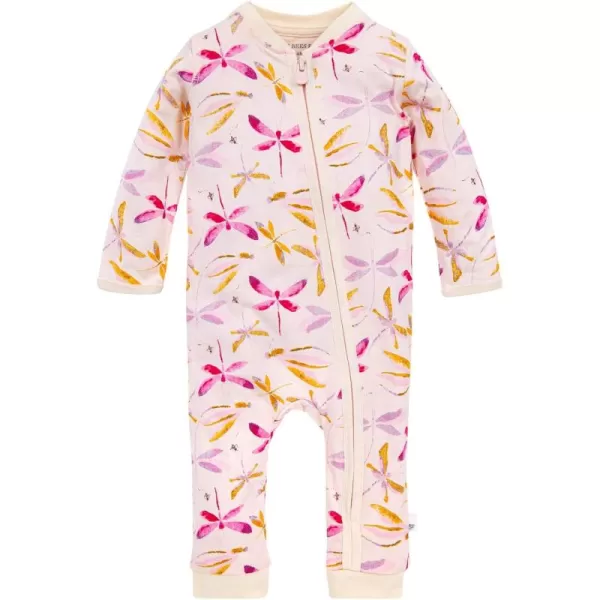 Burt's Bees Baby Romper Jumpsuit, 100% Organic Cotton One-Piece Outfit Coverall