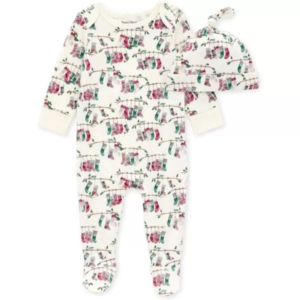 Burt's Bees Baby Romper Jumpsuit, 100% Organic Cotton One-Piece Outfit Coverall