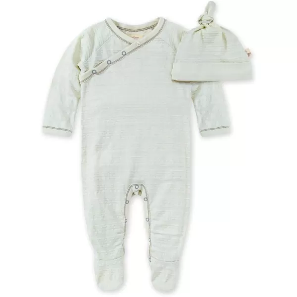 Burt's Bees Baby baby-boys Romper Jumpsuit, 100% Organic Cotton One-piece Short Sleeve Shortall, Long Sleeve Coverall