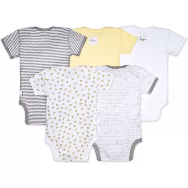 Burt's Bees Baby Unisex Baby Bodysuits, 8-pack Short &amp; Long Sleeve One-pieces, 100% Organic CottonBodysuit