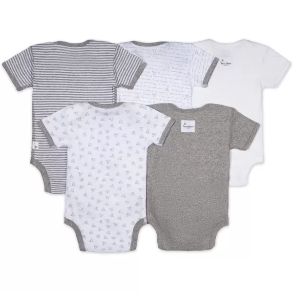 Burt's Bees Baby Unisex Baby Bodysuits, 8-pack Short &amp; Long Sleeve One-pieces, 100% Organic CottonBodysuit