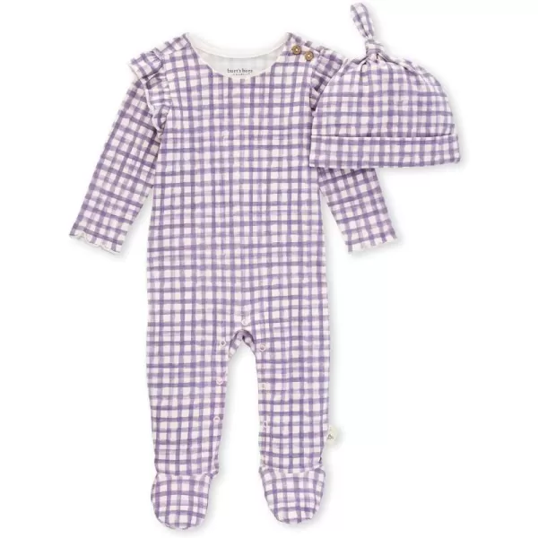 Burt's Bees Baby Romper Jumpsuit, 100% Organic Cotton One-Piece Outfit Coverall