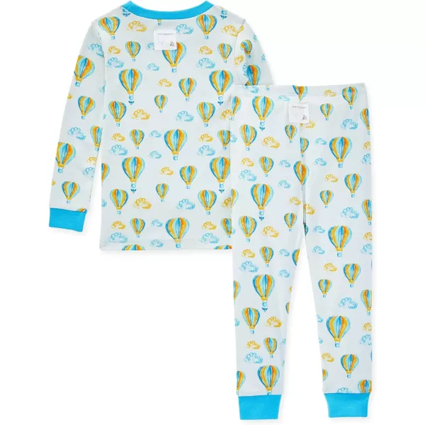 Burt's Bees Baby Baby Boys' Pajamas, Tee and Pant 2-Piece Pj Set, 100% Organic Cotton