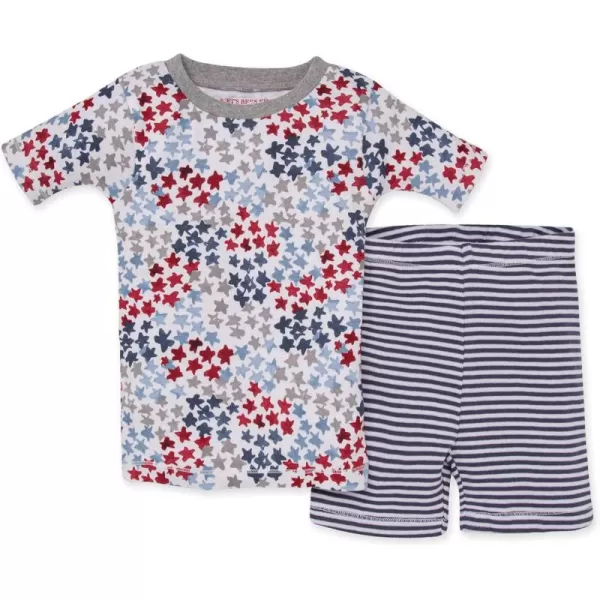 Burt's Bees Baby Baby Boys' Pajamas, Tee and Pant 2-Piece Pj Set, 100% Organic Cotton