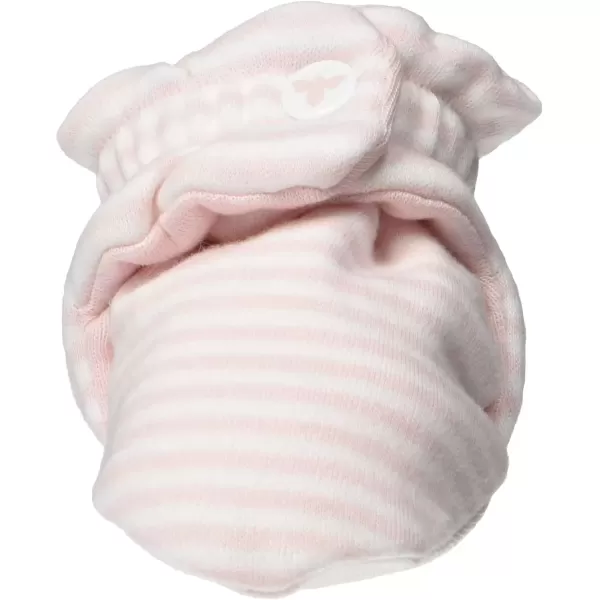 imageBurts Bees Baby Booties Organic Cotton Adjustable Infant SockBlossom Stripe