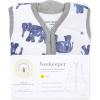 imageBurts Bees Baby Beekeeper Infant Wearable Blanket 100 Organic Cotton Unisex Girl Boy Swaddle Transition Sack  Light Weight 05 TOG or Medium Weight 15 TOG  Newborn Essentials Sleep ClothesQuilted Elephants