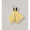 imageBurts Bees Baby Baby Plush Toy Lovey Hold Me Bee Stuffed Security Blanket Infants Comfort Object Made with Organic Velour Shell with Polyester Sunshine Color Size 12x12x3 InchesBee Lovey