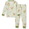 imageBurts Bees Baby Boys 2Piece Long Sleeve Tee and Pants Organic Cotton Pajama SetDog House