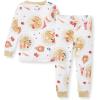 imageBurts Bees Baby Boys 2Piece Long Sleeve Tee and Pants Organic Cotton Pajama SetEaster Breakfast