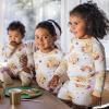 imageBurts Bees Baby Boys 2Piece Long Sleeve Tee and Pants Organic Cotton Pajama SetEaster Breakfast